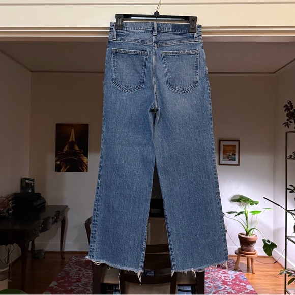 A&F the crop wide leg ultra high rise jeans - Picture 2 of 6